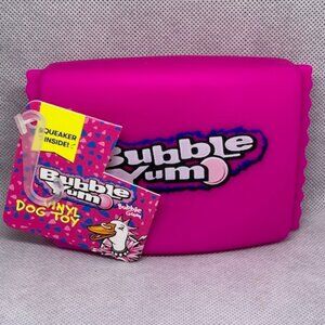 Vinyl Dog Toy "Bubble Yum Toy" (Squeaker Inside)